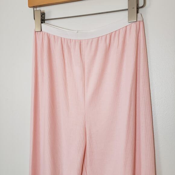 NWOT Lightweight Pajama Set Pants & Long Sleeve Top Pink Size Medium - Picture 5 of 9